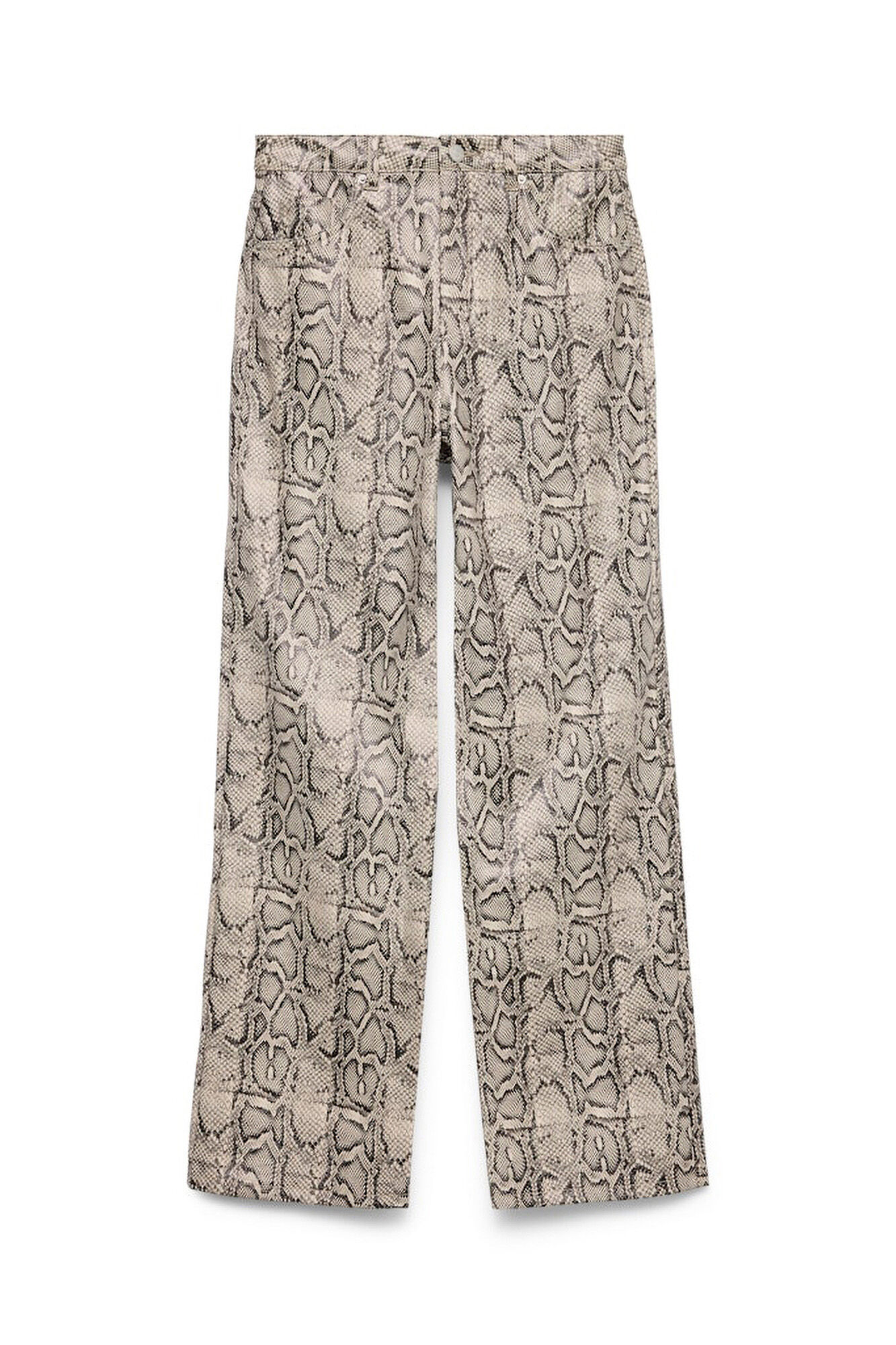 Vero Moda Pantal&oacute;n efecto piel de serpiente