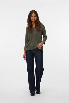 Vero Moda Camisola mesclada gola em bico