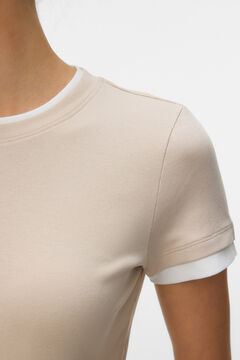 Vero Moda Camiseta manga corta doble capa