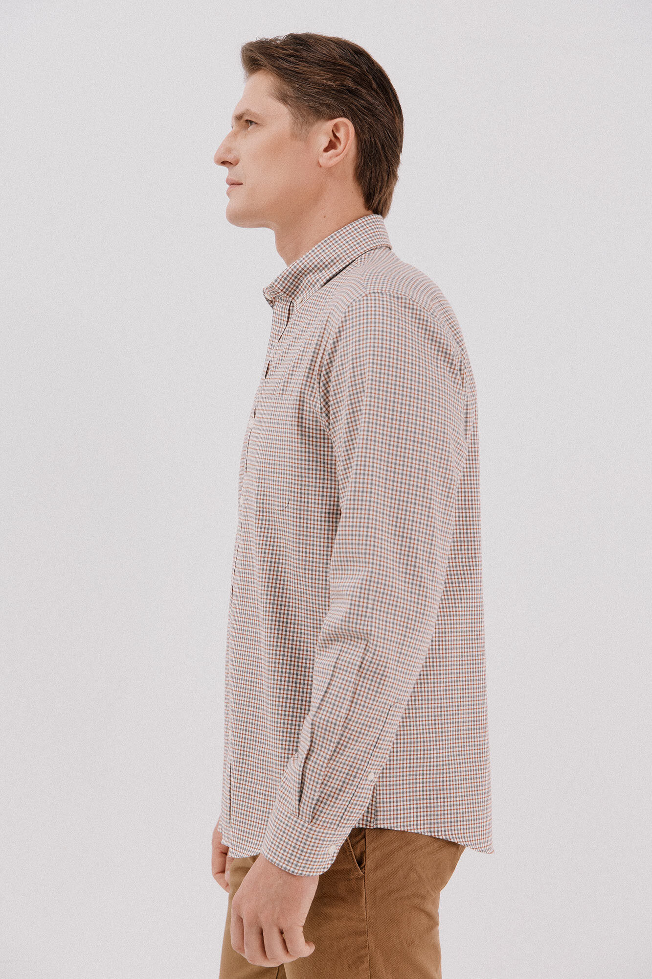 Cortefiel Camisa twill xadrez