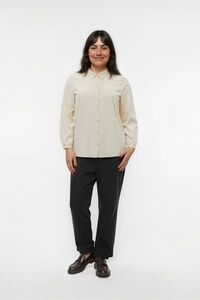 Vero Moda Curve Camisa de manga manga comprida plus size 