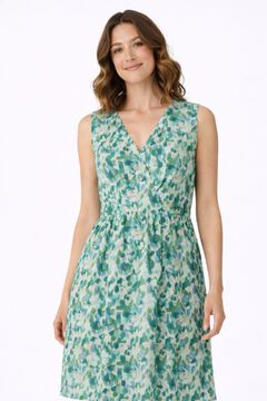 Vila Vestido curto em chiffon