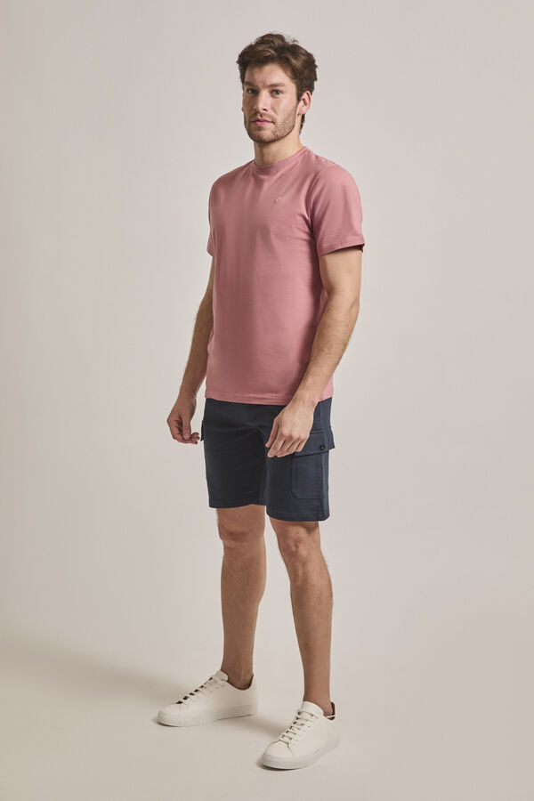 Street Monkey Bermuda cargo jersey-knit Navy