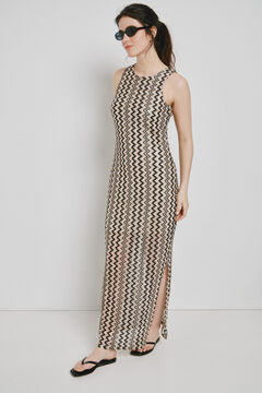 Vero Moda Vestido largo manga sisa