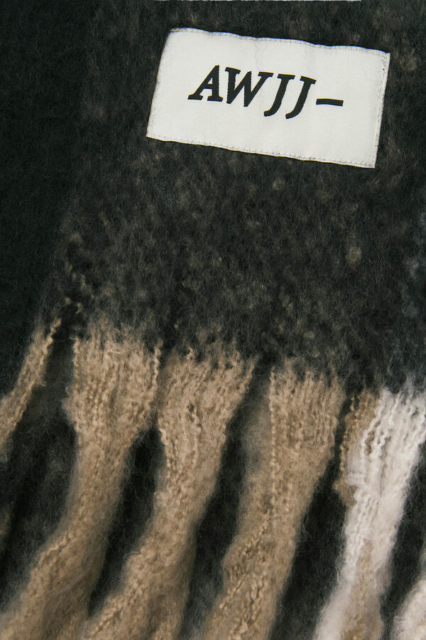 Jack & Jones Oversized scarf Black