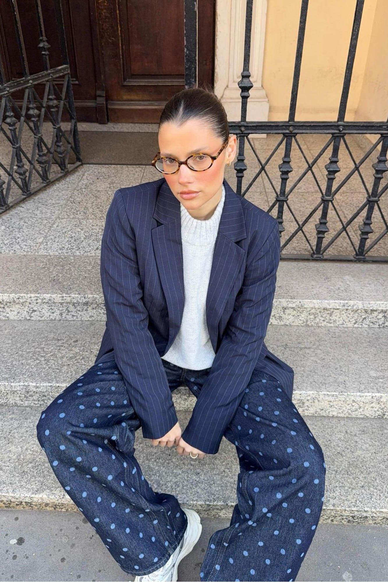 Vila Americana blazer abotonada