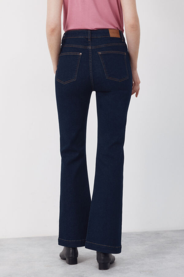 Cortefiel Jeans Bootcut Azul