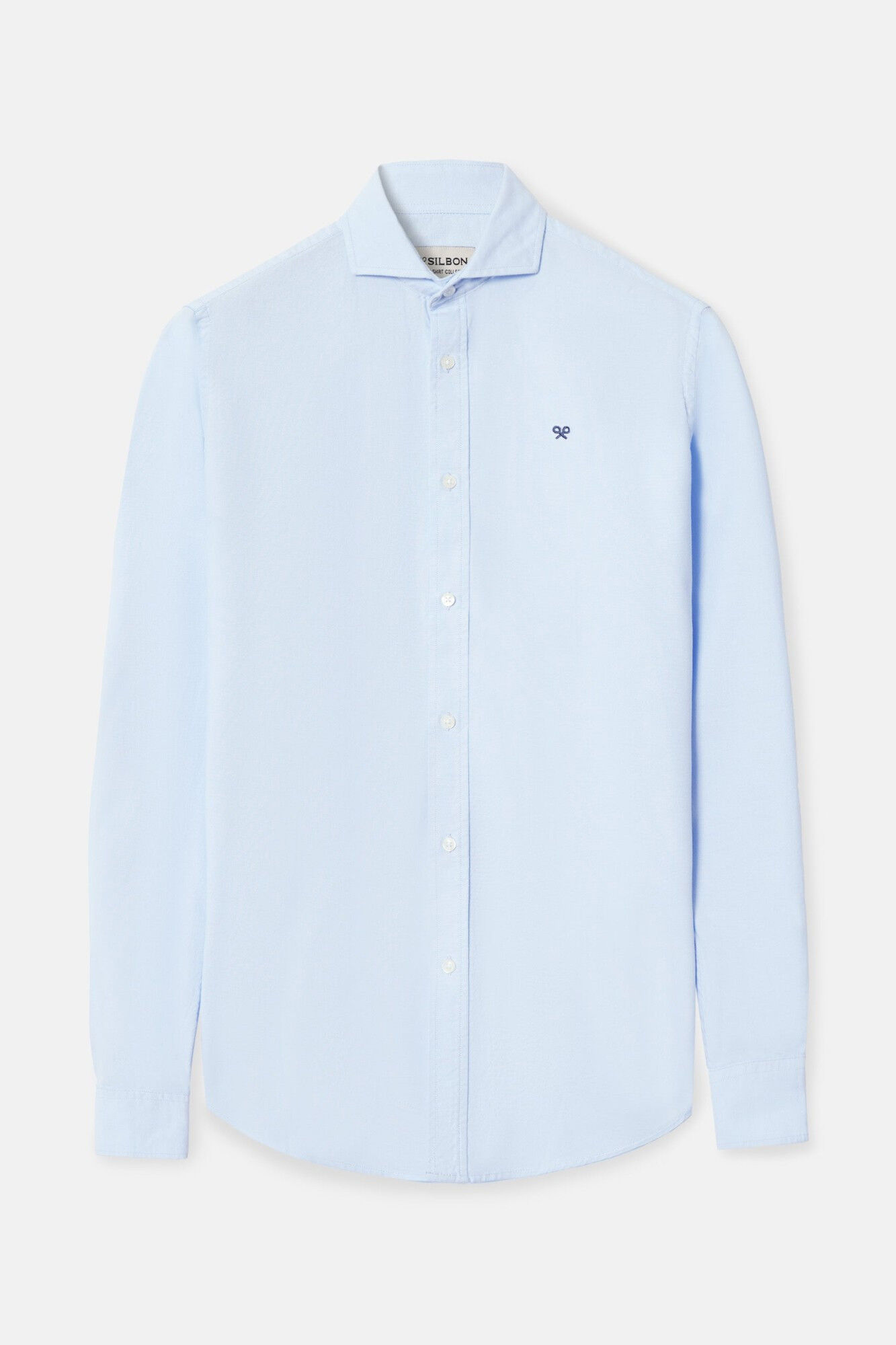 Silbon Camisa sport oxford cutaway