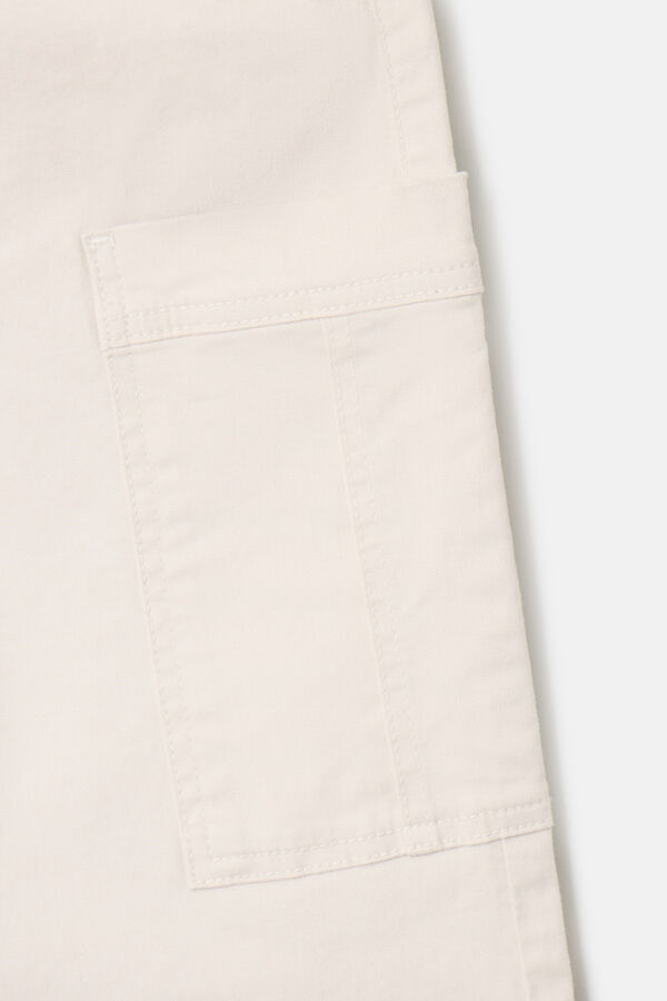 Silbon Pantal&oacute;n sport cargo Beige