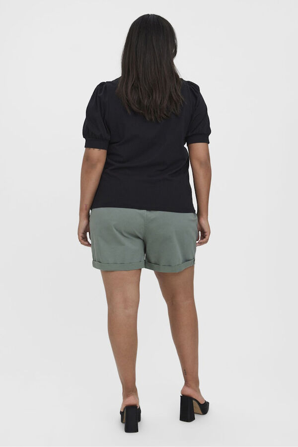 Vero Moda Curve Camiseta manga 2/4 Curve Black