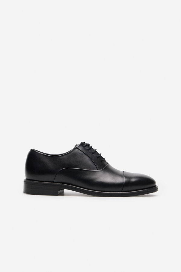 Cortefiel Zapato vestir cordones Negro