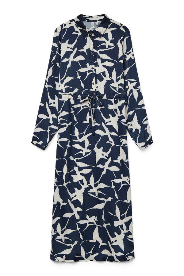 Vero Moda Midi shirt dress  Navy