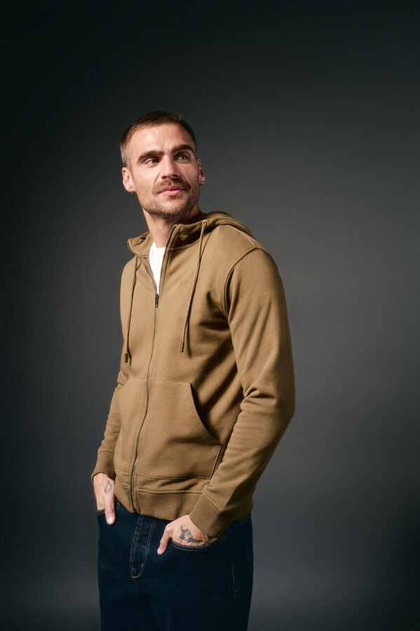 OOTO Sudadera con capucha Brown