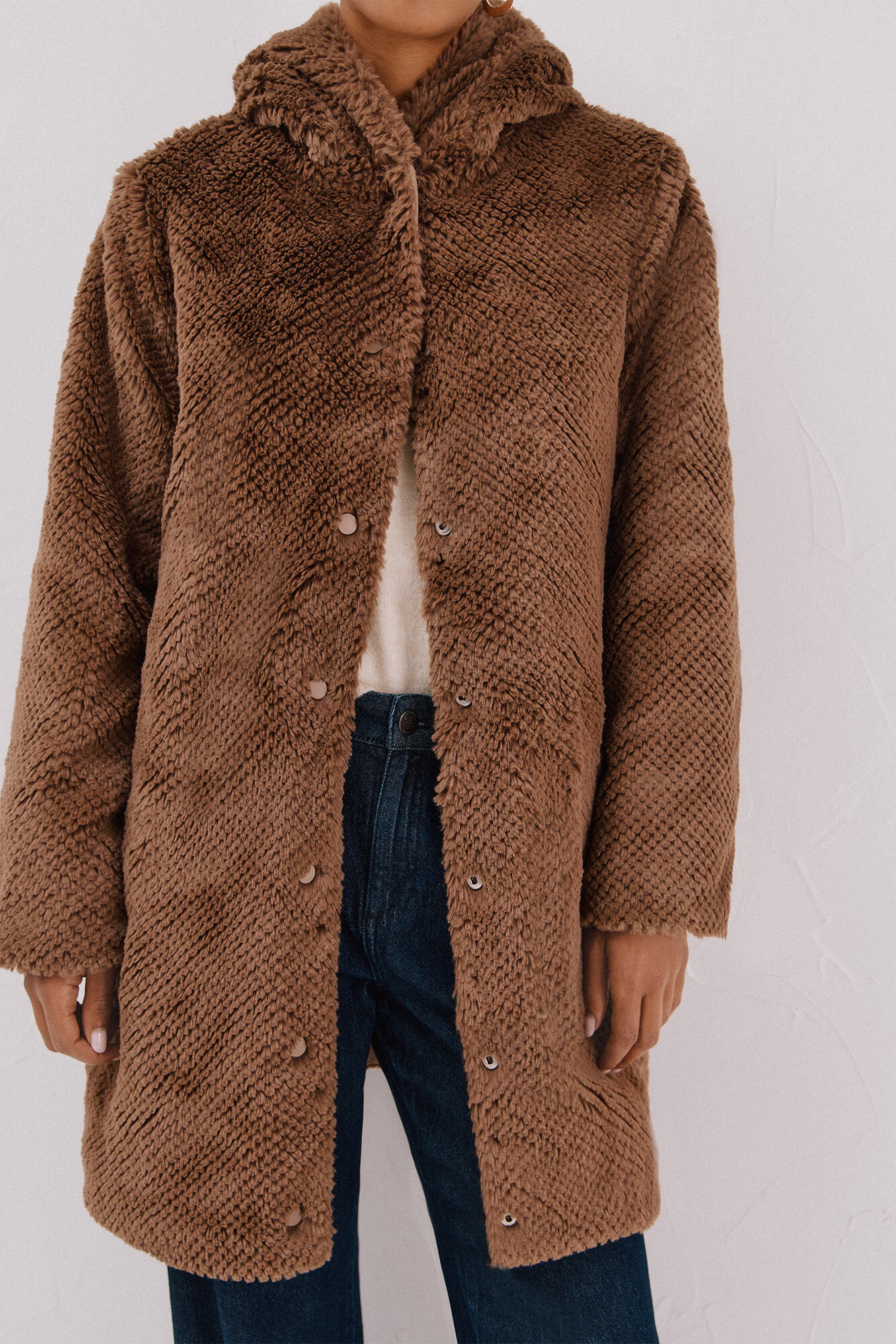 Cortefiel Sobretudo comprido revers&iacute;vel efeito pelo