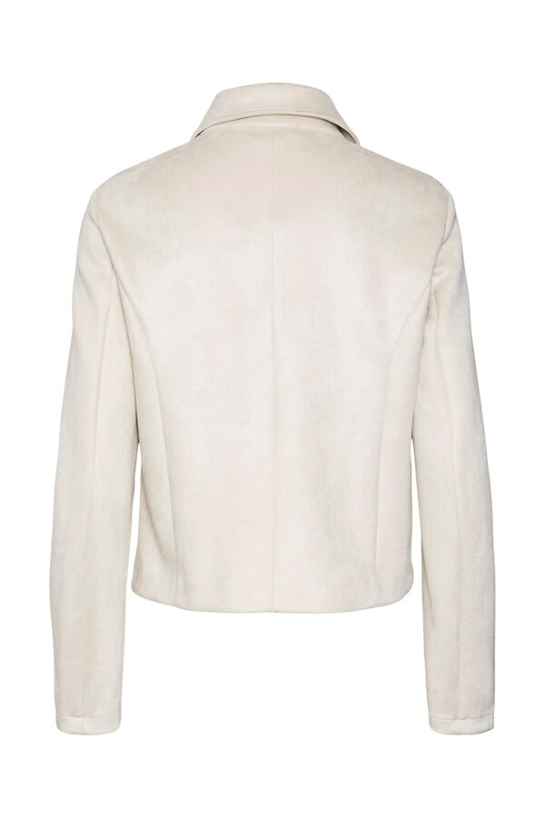Vero Moda Cazadora efecto ante Beige