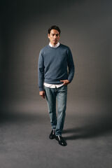 OOTO Sudadera logo relieve Azul oscuro