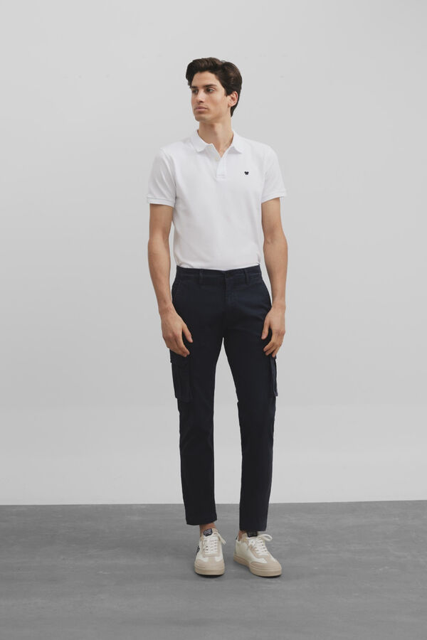 Silbon Sport cargo trousers Navy