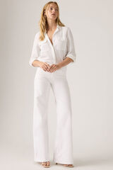Levi's Pantal&oacute;n 318&trade; Shaping Wide Leg Blanco