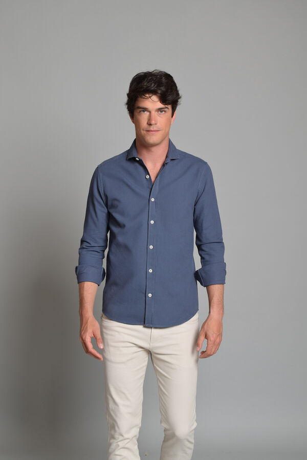 Cloking Camisa Piqu&eacute; Blue