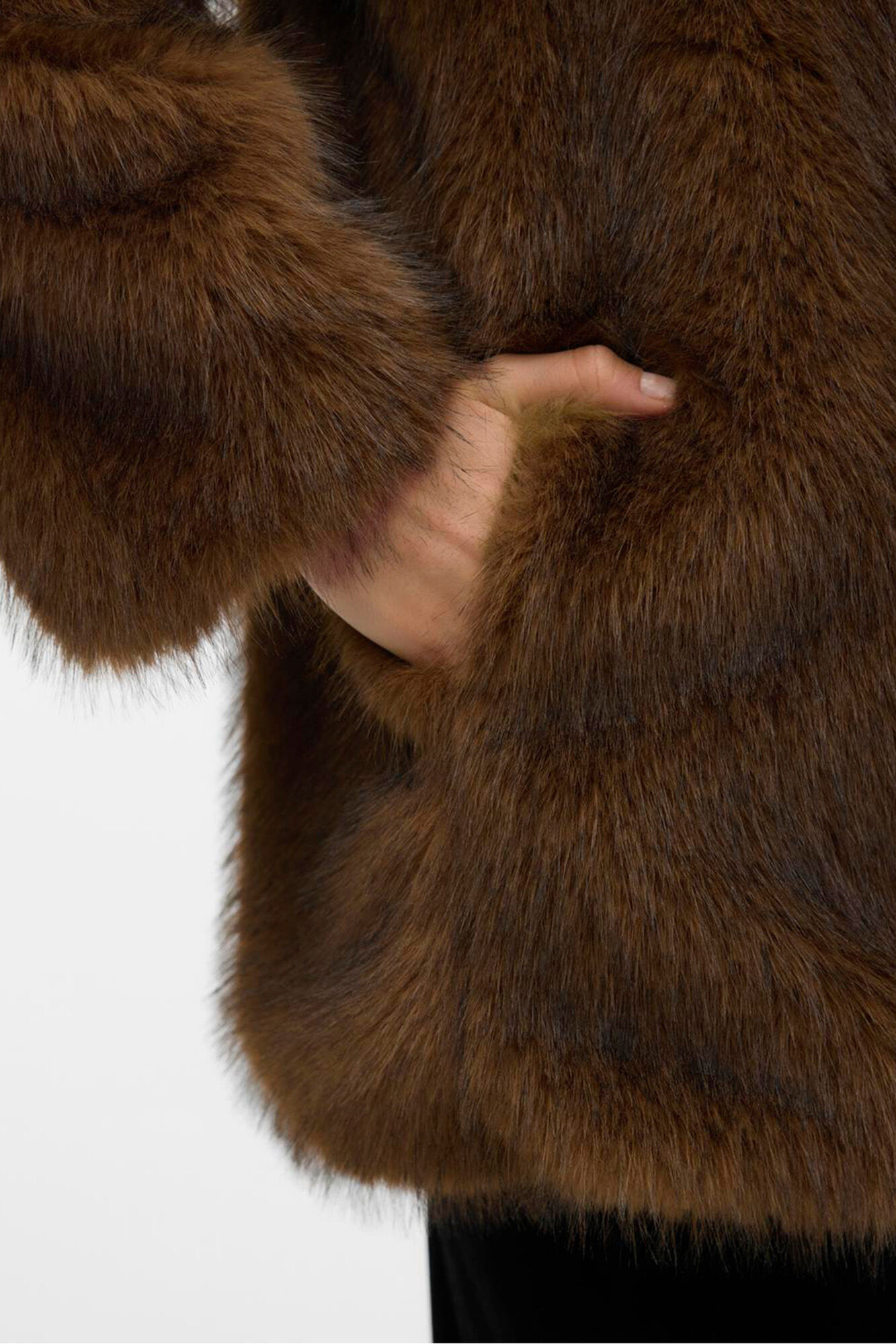 Vero Moda Abrigo de pelo