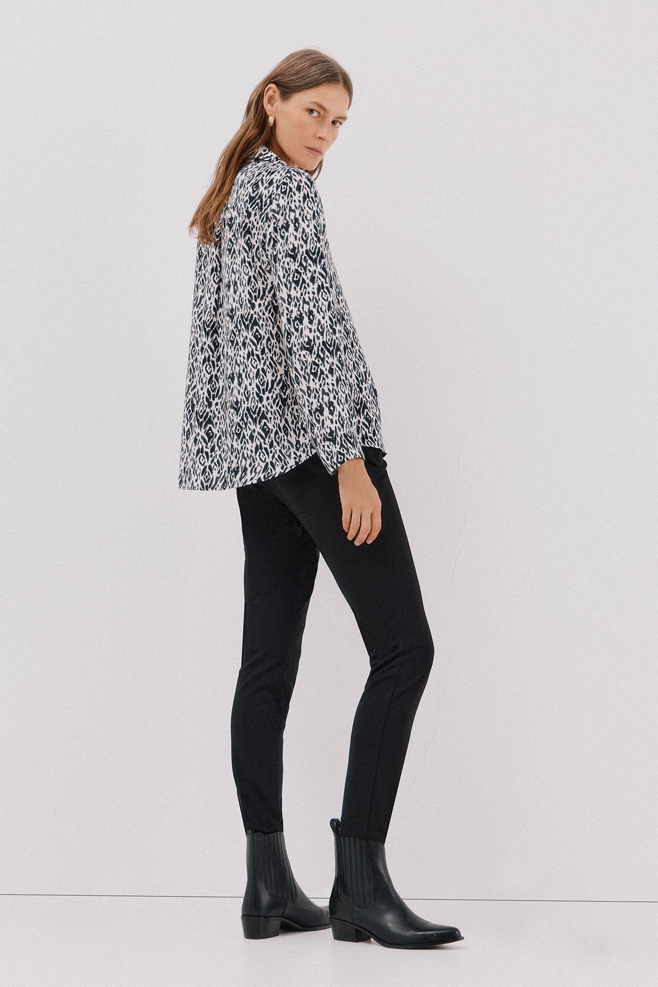 Cortefiel Camisa plissada