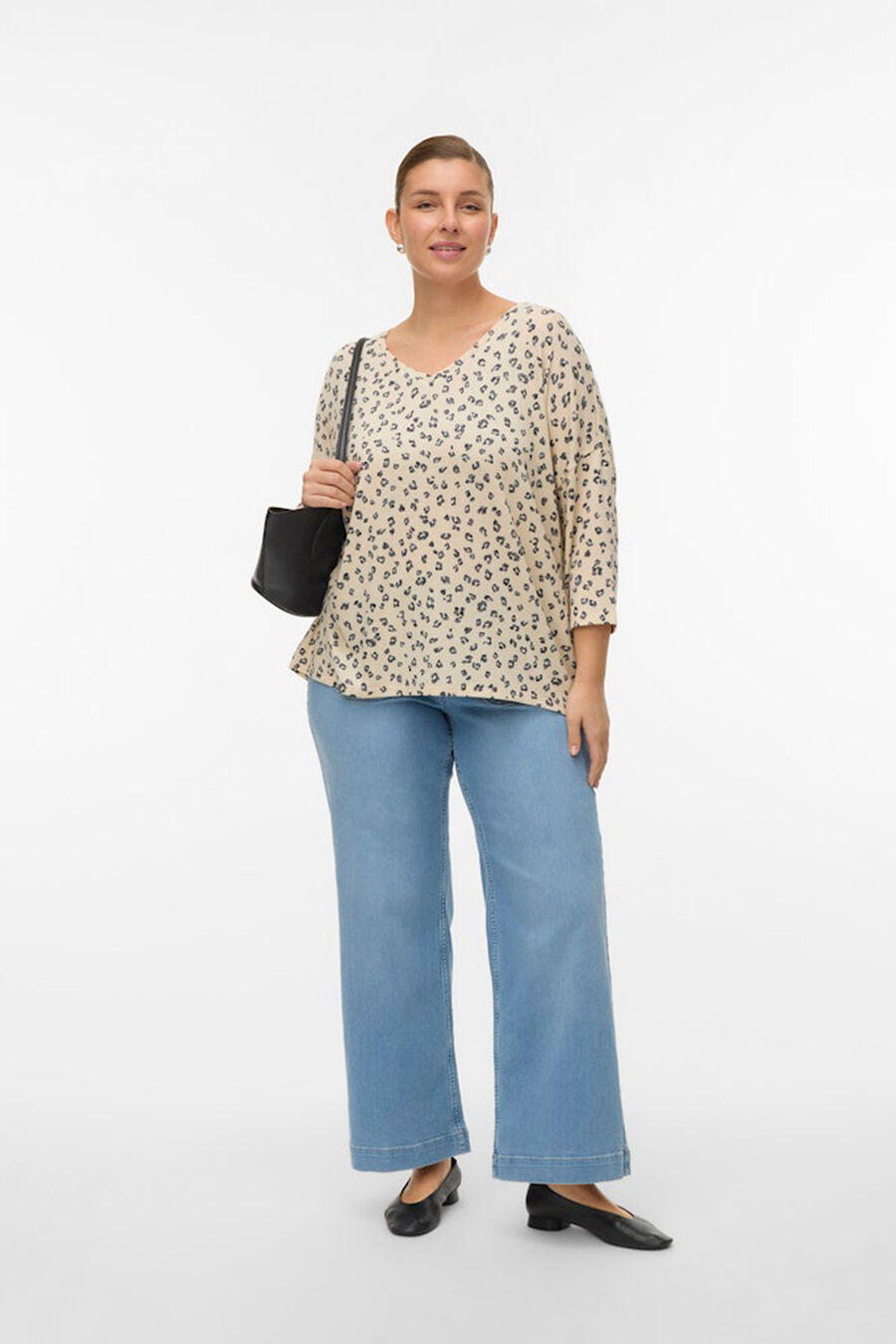 Camiseta manga larga talla grande