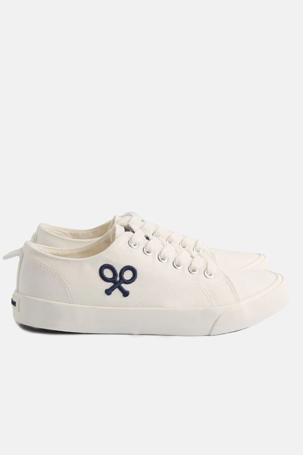 Silbon Canvas trainers White