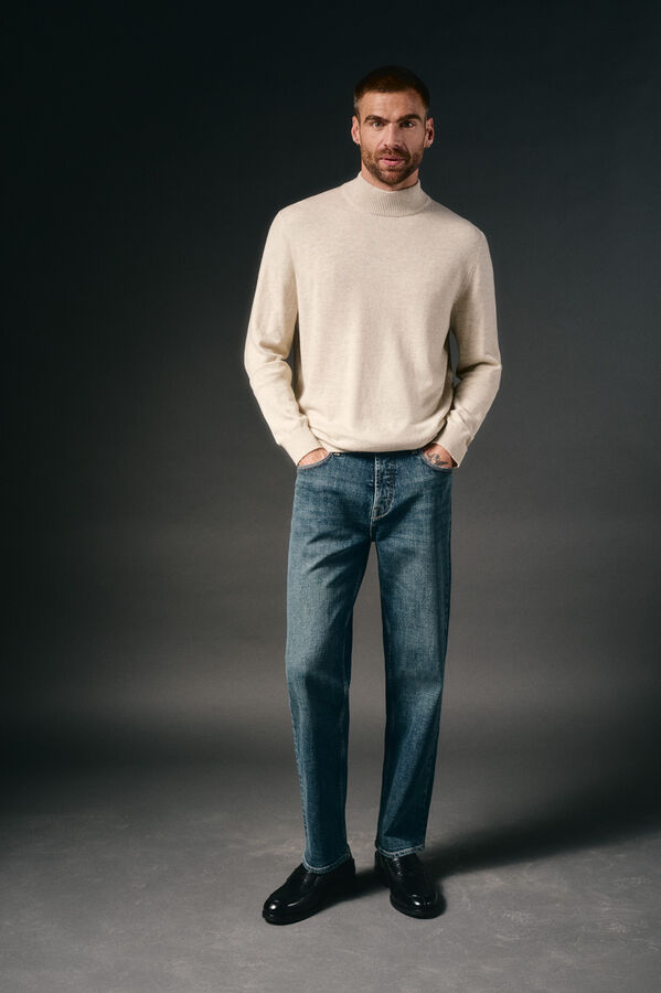 OOTO Pantal&oacute;n vaquero straight fit Azul