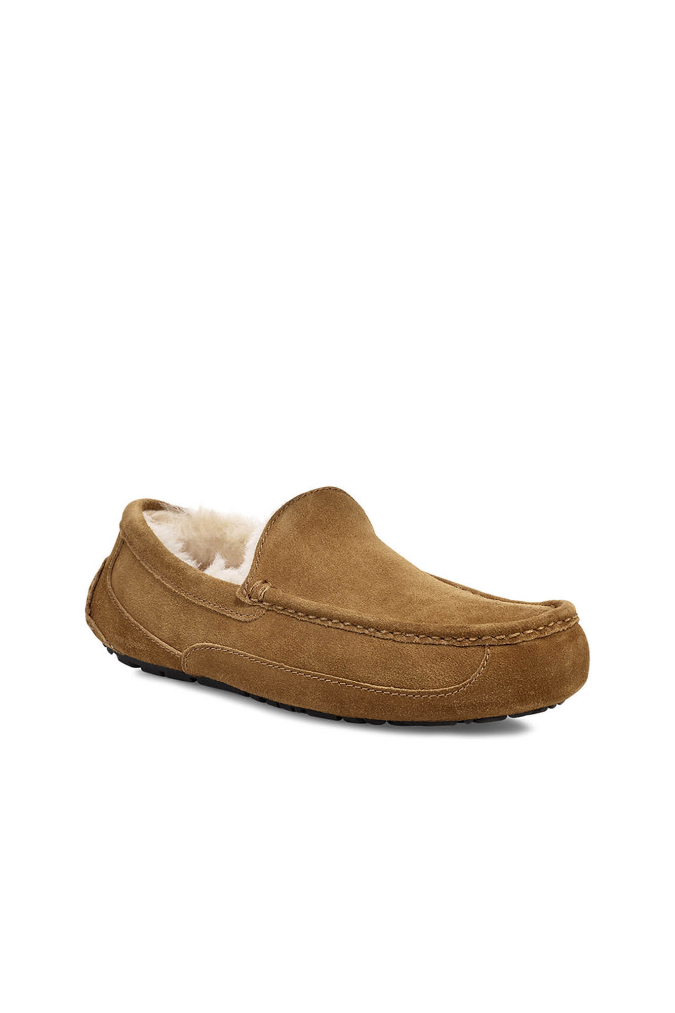 Ugg Slipper cerrada suede Ascot. Marca UGG