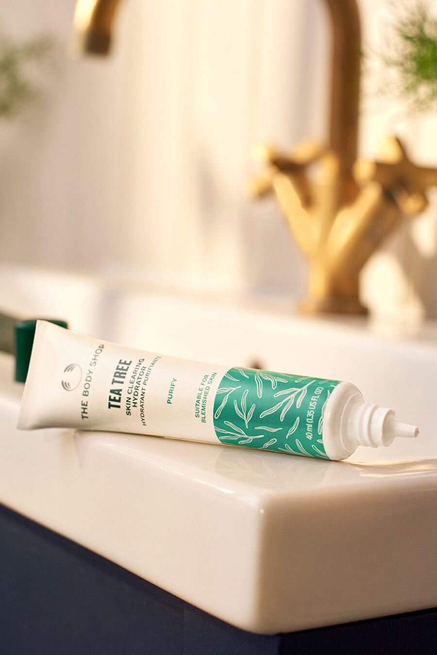 Hidratante facial Árbol de Té matificante