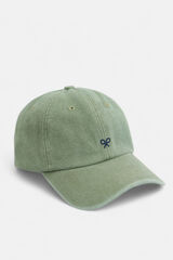 Silbon Gorra raquetas bordadas Verde