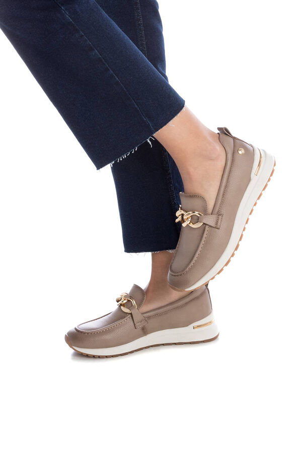 XTI Mocas&iacute;n de mujer Beige