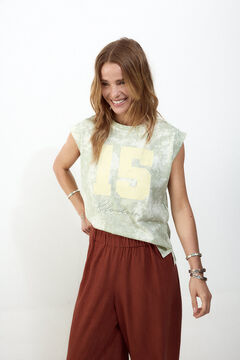 Slowlove Camiseta estampado oversize