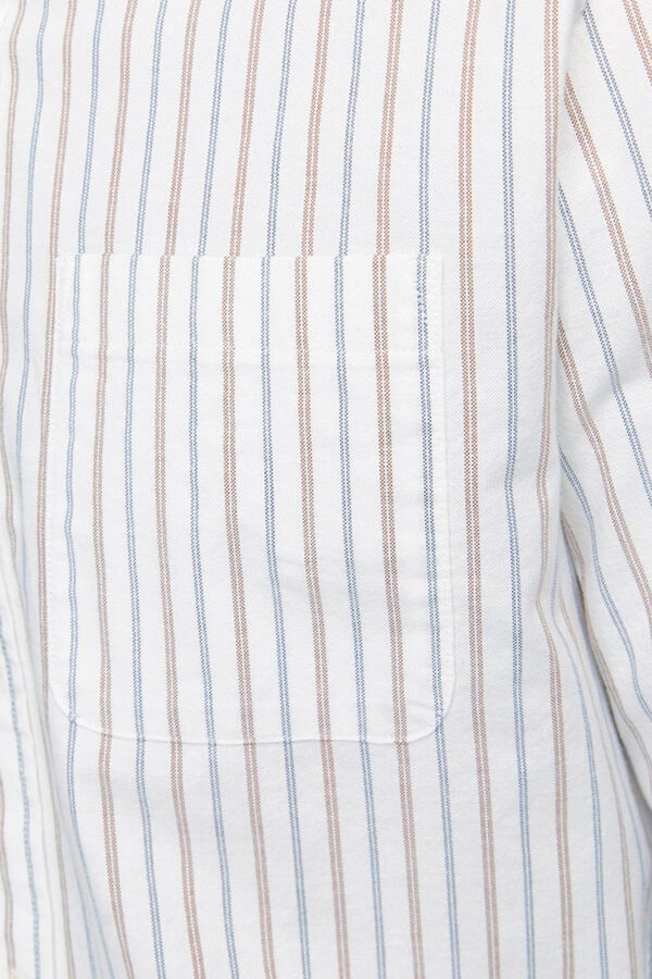 Jack & Jones Slim fit oxford shirt Printed white