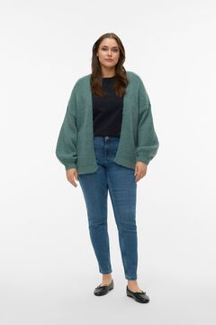 Vero Moda Curve C&aacute;rdigan abierto punto grueso