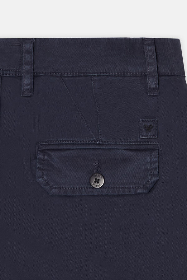 Silbon Sport cargo trousers Navy