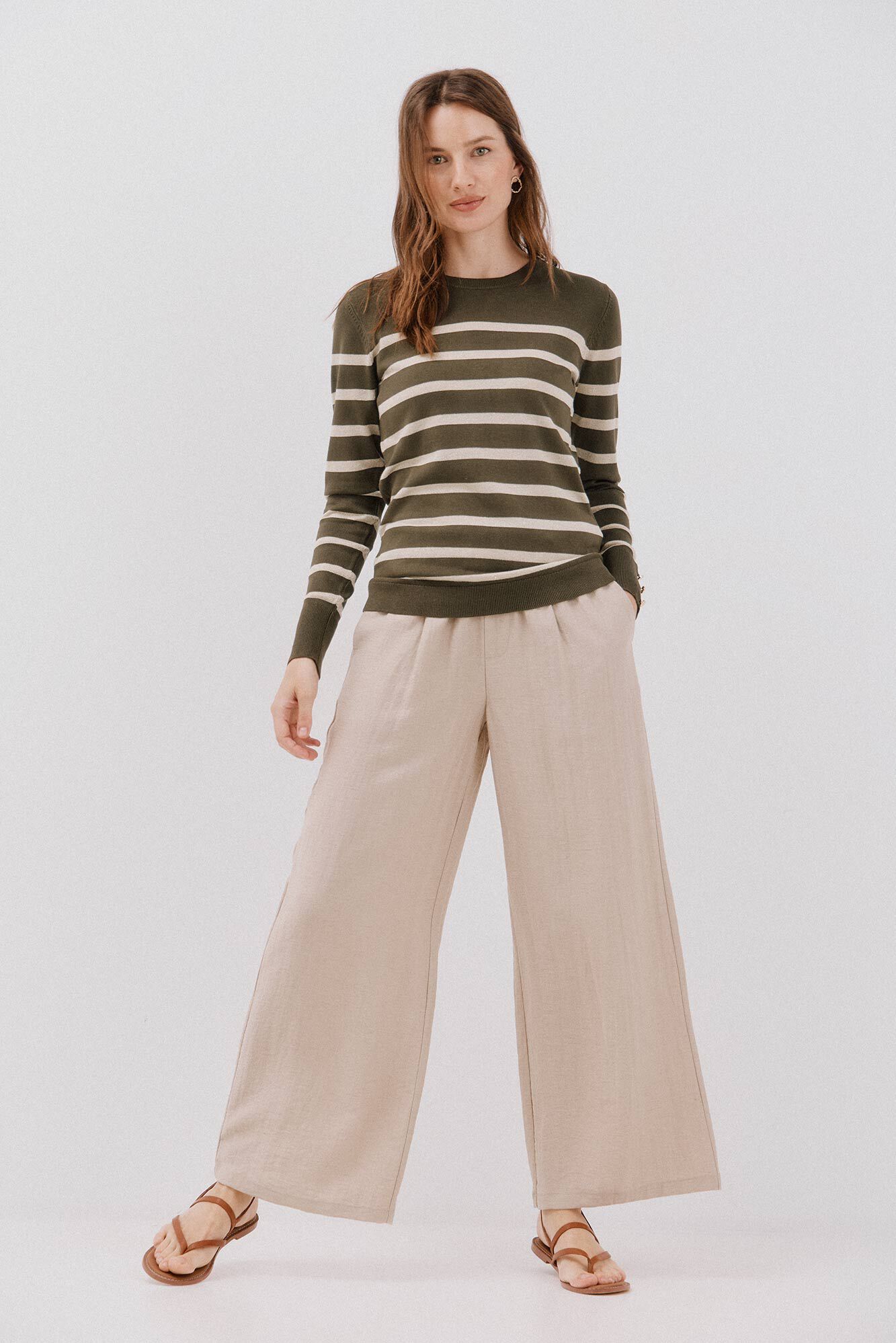 Cortefiel Jersey rayas