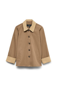 Vero Moda Chaqueta cuello de contraste