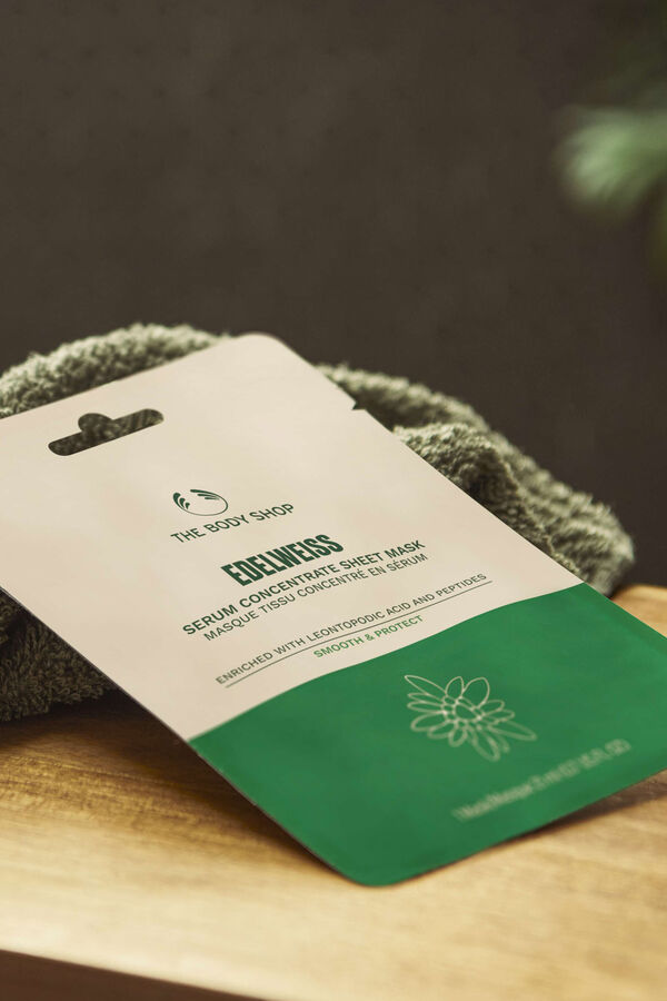 The Body Shop Mascarilla de Tejido Concentrado Edelweiss 21ml Multicolor