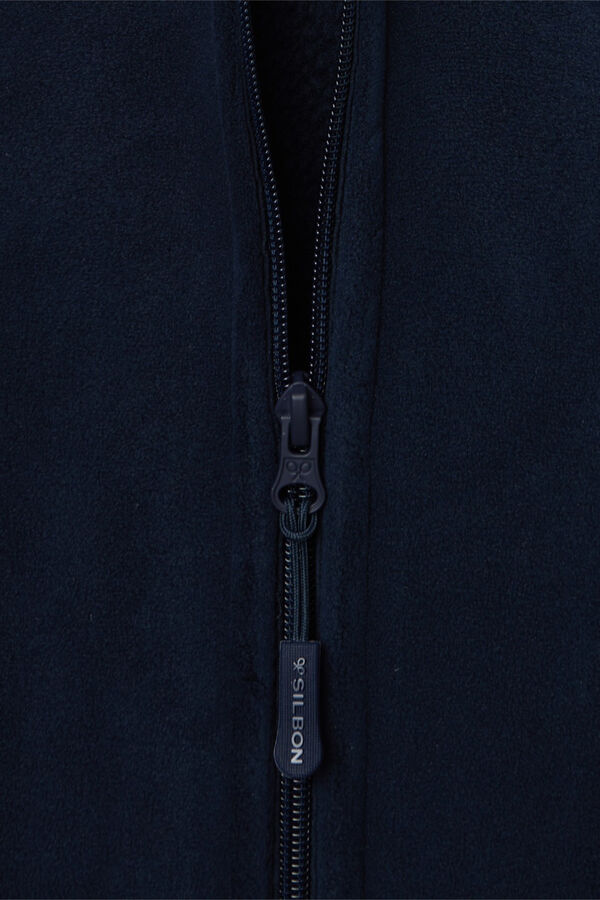 Silbon Colete de polar cl&aacute;ssico Azul