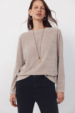 Cortefiel Camiseta de chenille