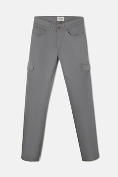 Silbon Minimal sport cargo pants Grey
