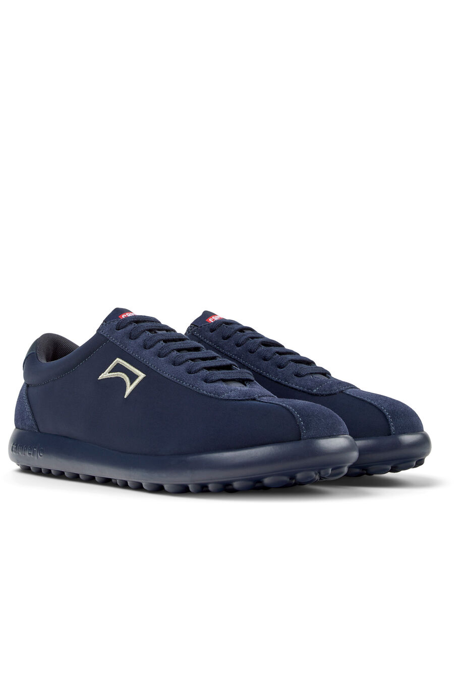 Zapatillas de tejido y nobuk hombre