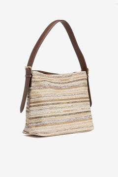 Vilanova Bolso de Hombro Efecto Paja
