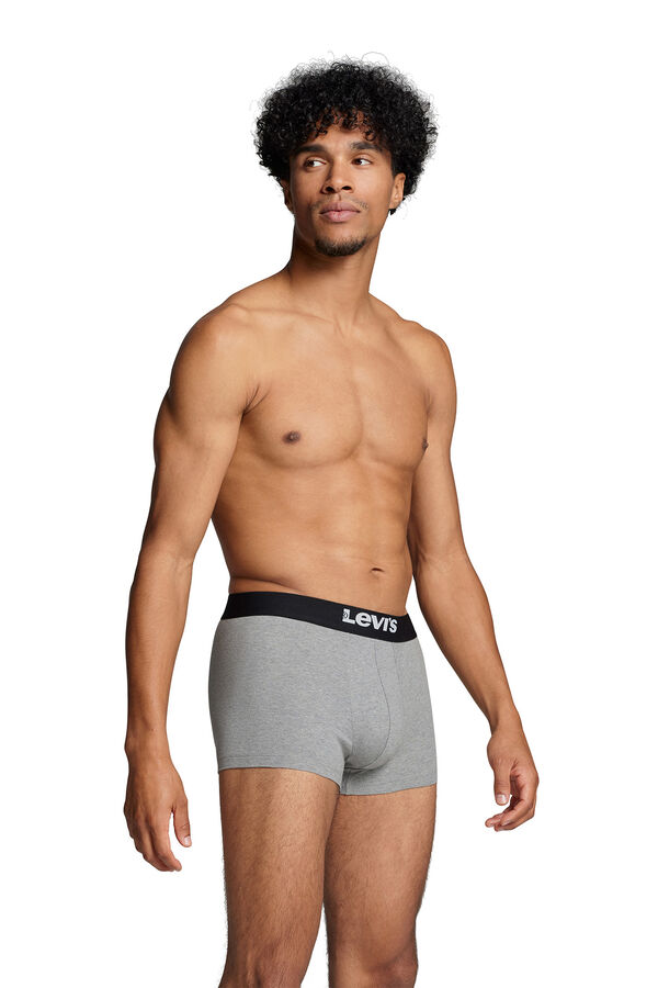 Levi's Pack de 2 calzoncillos trunk de hombre de Levi&rsquo;s&reg; Gris