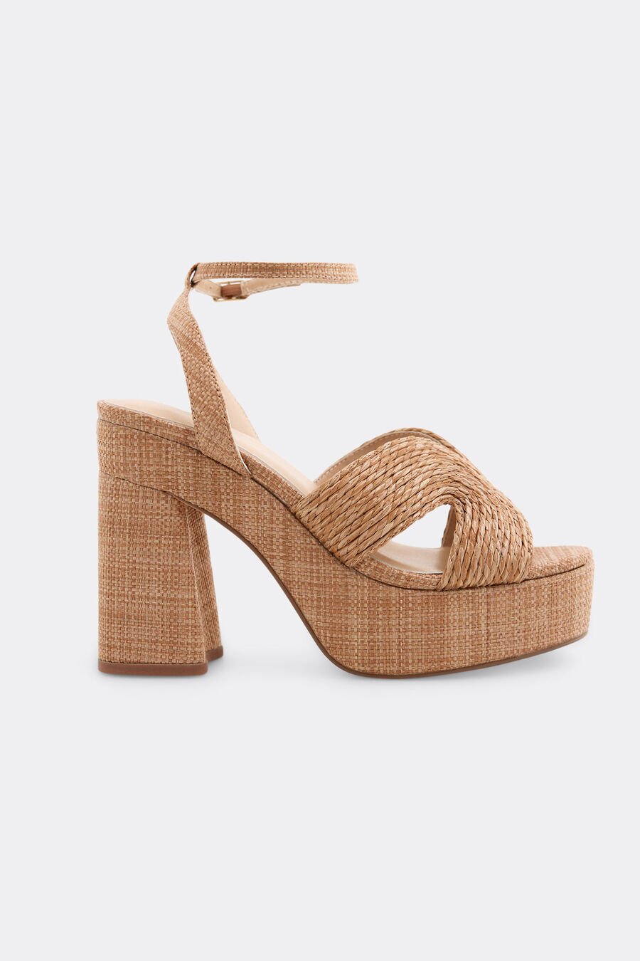 Sandalia plataforma yute