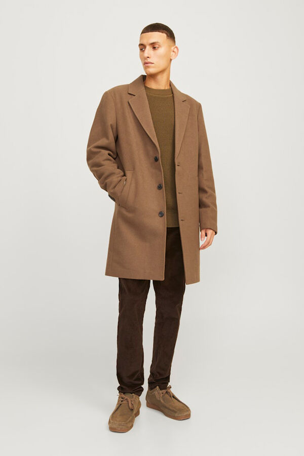 Jack & Jones Short coat Brown