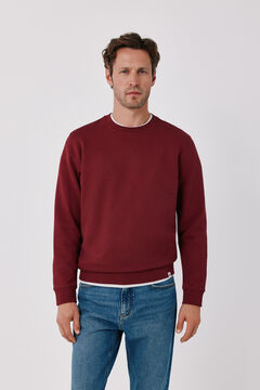 Cortefiel Sudadera cuello caja