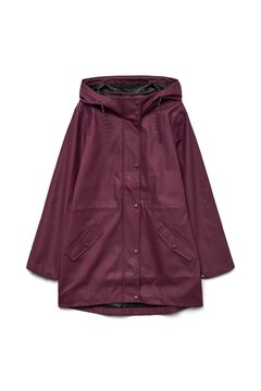 Vero Moda Curve Imperme&aacute;vel com capuz ajust&aacute;vel