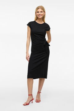 Vila Vestido midi em algod&atilde;o org&acirc;nico